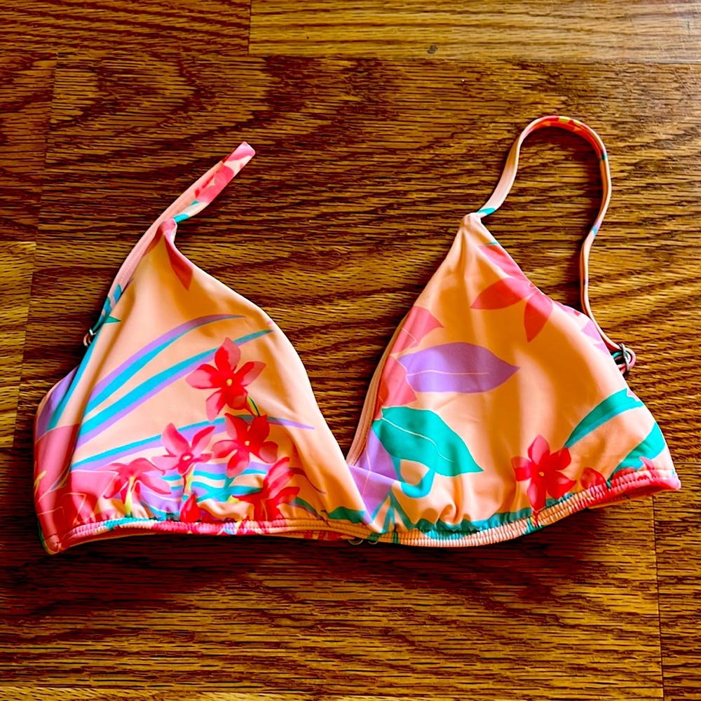 Billabong Eco Tropical Floral bikini top